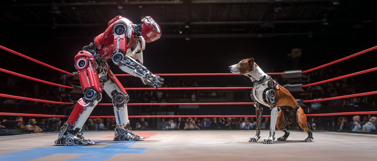 Using Robots to Catch Robots While Pretending to Be Human